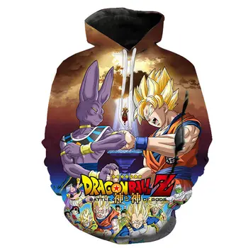 

Anime Dragon Ball Z Goku 3D Hoodies Coat Men Women Children Cool Sweatshirts Hoodie Pullovers Jacket Tracksuits Streetwear Hoody