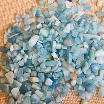 

100 grams natural crystal aquamarine stone feng shui decoration healing