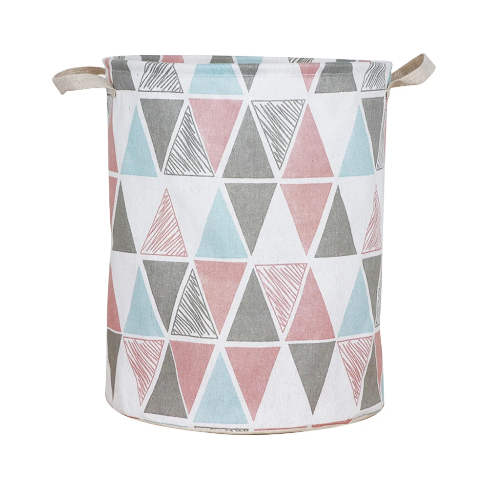Junejour, новинка, складная корзина для белья, круглая корзина для хранения, большая корзина, складная корзина для одежды, игрушка, органайзер для белья - Цвет: 1