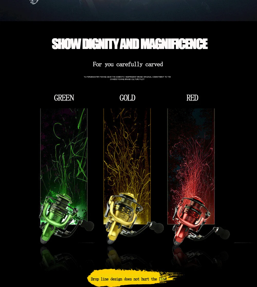 Fishing Reels 13+1BB 5.5:1 Metal spool fish feeder baitcasting spinning reels mlinete carretilha Sea Rock lure type fishing XF