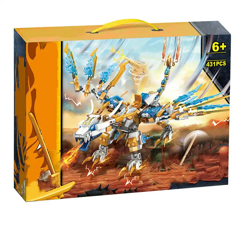 431pcs New Ninja Dragon Knight Model Building Blocks Six Wings Figures Bricks Toys For Children Boy Friends Gifts Blocks Aliexpress