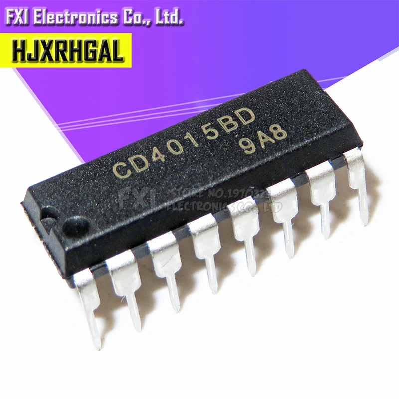 10 шт. CD4015BE CD4015 DIP16 DIP новый оригинальный | Электронные компоненты и принадлежности