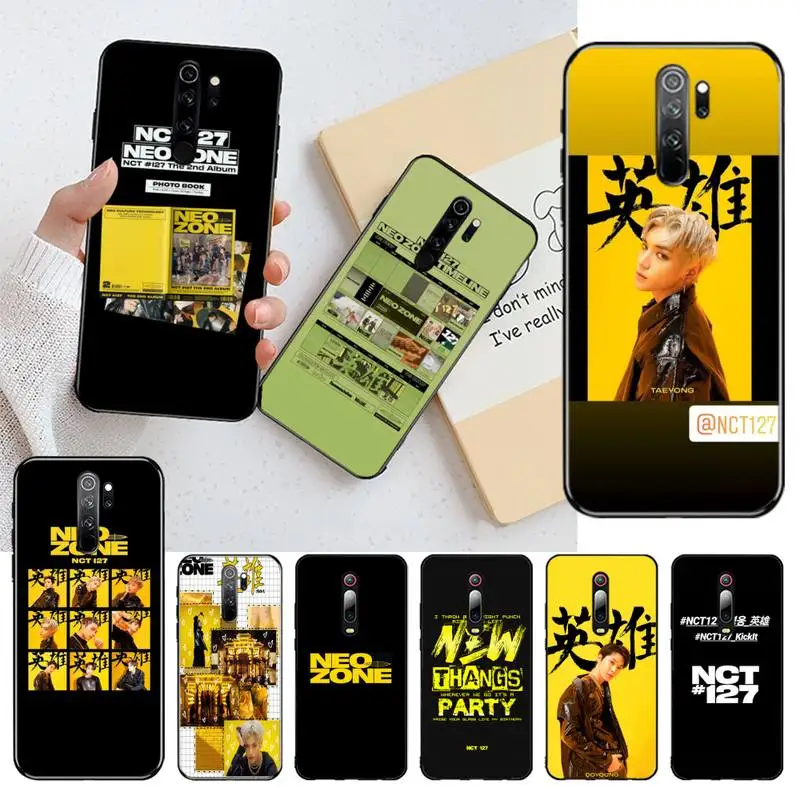 NCT 127 neo zone kick it Phone Case Cover for Redmi Note 9 8 8A 8T 7 6 6A 5 5A 4 4X 4A Go Pro | Мобильные телефоны и