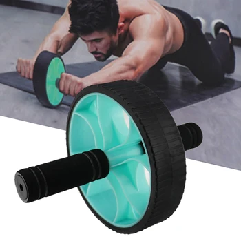 

Rebound Abdominal Rolling Wheel Mute Abdominal Roller Exercise Training Device For Fitness Body Building Fitness Supplies