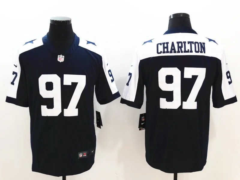 Топ для мужчин Dallas Sean Lee Randy White Cole besley Jaylon Smith Leighton Vander Esch Dez Bryant Vapor Untouchable Jersey - Цвет: AS PICTURE