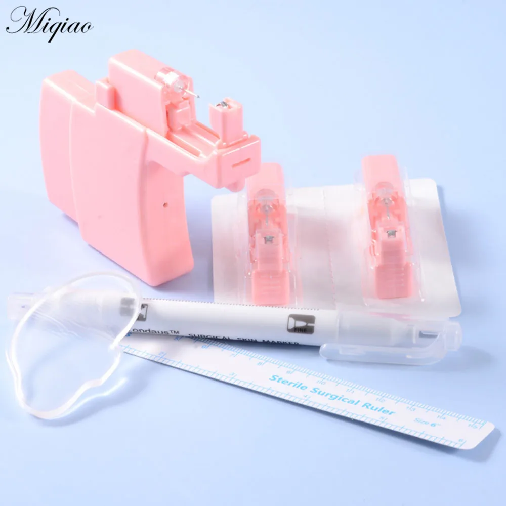 Miqiao New Product Disposable Aseptic Piercing Gun Ear Piercing Suit Body Exquisite Piercing Earrings