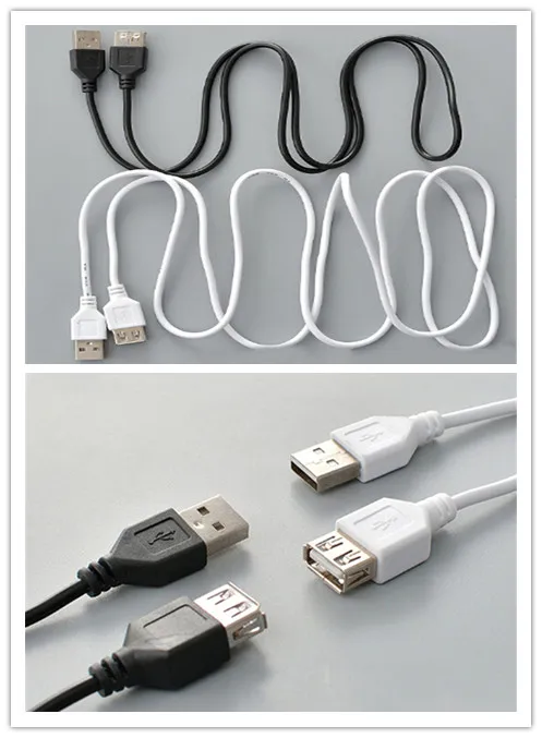 Универсальный высокое Скорость удлинитель USB зарядный кабель 2 0 A Male к женскому 1 5