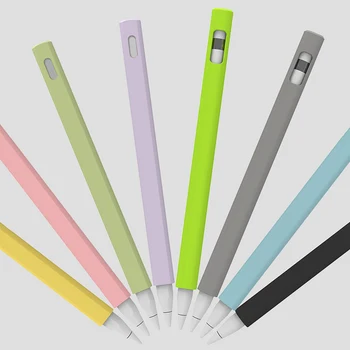 

Candy Colors Soft Silicone Case for Apple Pencil 1 2 Cover Stylus Pen Protective Case for Pencil 1st 2nd Anti-fall Accessories