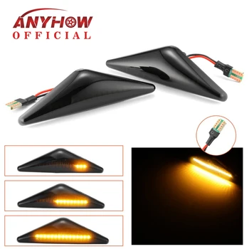 

2Pcs For Ford Focus Mk1 Mondeo Mk3 LED Side Light Turn Signal Lights Repeater Dynamic Streamer Marker Lamp Lights with E-mark