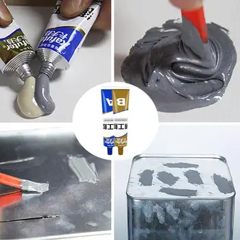 

Strong Kafuter AB Caster Glue Casting Adhesive Industrial Repair Agent Casting Metal Cast Iron Trachoma Stomatal Crackle 75/100g