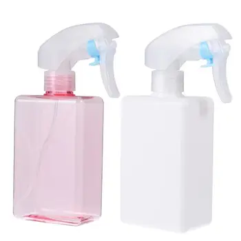 

2pcs 300ml Square Subpackaging Bottle Garden Cleaning Water Cans Spray Bottle With Trigger Fine Mist Sprayer Set