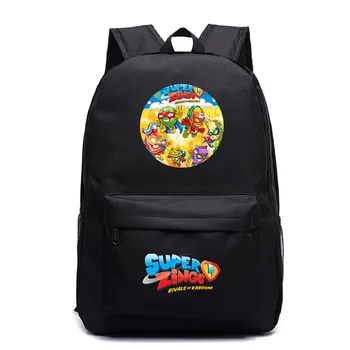 

Mochila Kawaii Backpack Super Zings School Bags for Teenage Girls&Boys Cartoon BackPack Capacity Mochila Feminina