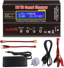  iMAX B6 V3 80W 6A Battery Charger LiHv Lipo NiMh Li-ion Ni-Cd Digital RC Charger Lipro Balance Charger Discharger 15V 6A Adapter 