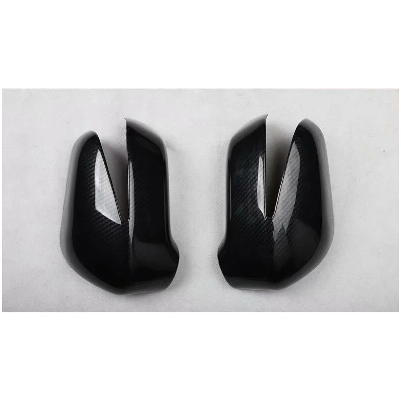 Для Honda Civic 2004-2009 2 шт. углеродное волокно ABS Автомобильная Боковая дверь зеркало заднего вида защитная рамка Крышка отделка автомобильный стиль аксессуары
