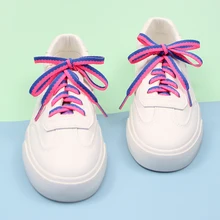 basket femme cordon Lacets de sport pour femmes et garçons, 1 paire, couleurs mixtes, rose, bleu, rouge, 110CM, accessoires basses, pour basket ball, patins, Tennis, élastique