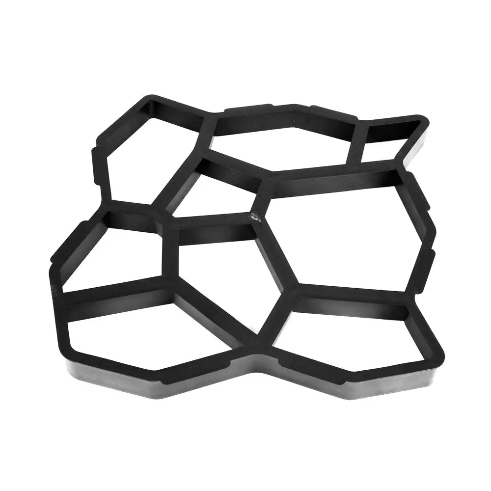 

1pc Stepping Stone Mold Patio Making Molder 50x50cm Driveway Garden Paving Pavement Concrete Mold Tools