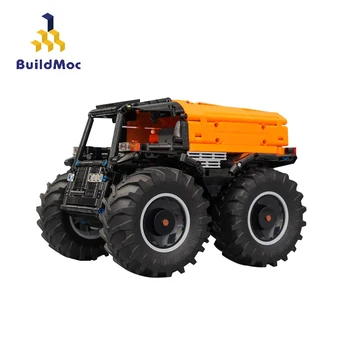 

BuildMoc Technic RC Car Toys For Boys Classic Truck Building Blocks MOC Creator Ideas Truck Model Blocks Educational Kids Toys
