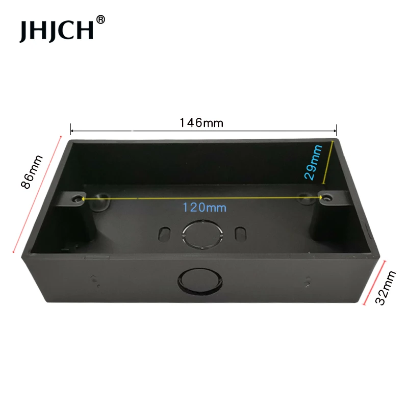 External Mounting Box JHJCH 146mm*86mm*32mm for 146*86mm Standard Switch and Socket Apply For Wall Surface external mounting box