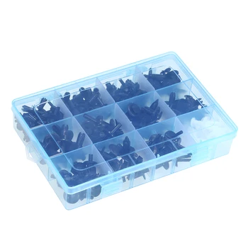 

Hot 2018 Auto Fastener Clips 196pcs 12 Sizes Car Push Pin Rivet Trim Clip Panel Moulding Car Accessories