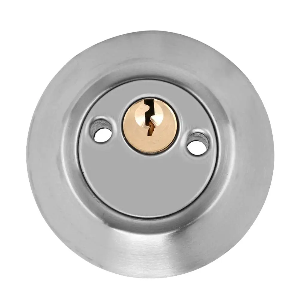 Double Cylinder Steel Security Door Bolt Lock Both Side Wood Doors 304 stainless steel door bolt lock
