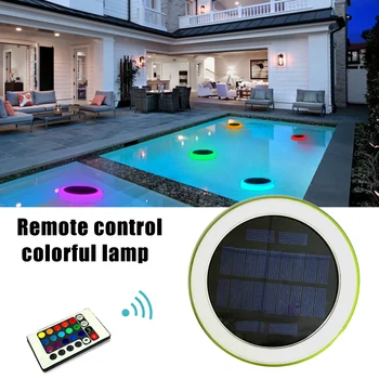 

Amphibious Solar Lights Outdoor LED Waterproof Lamp for Yard Garden Driveway Swimming Pool Decor L9 #2