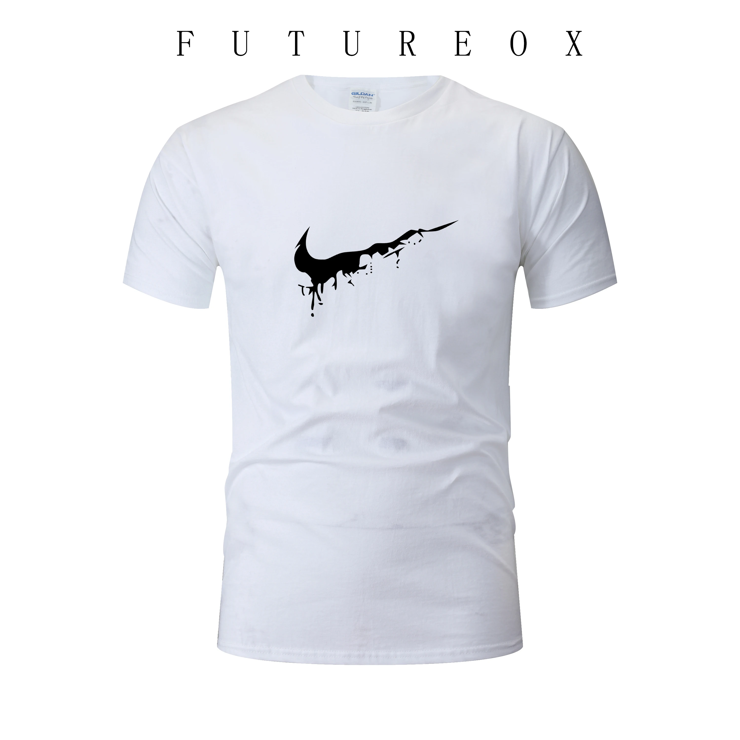 2019 Genuine Solid Color T-shirt Men's Black and White 100% Cotton Fashion Comfortable T-shirt Printing T-shirt 2019 Genuine Solid Color T-shirt Men's Black and White 100% Cotton Fashion Comfortable T-shirt Printing T-shirt
