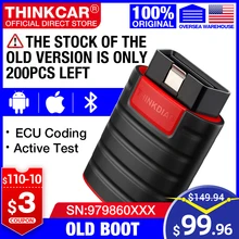 ThinkDiag – outil de Diagnostic pour android/IOS, lecteur de Code OBD2, avec fonction de réinitialisation de l'huile, Scanner, ancienne version, Bluetooth