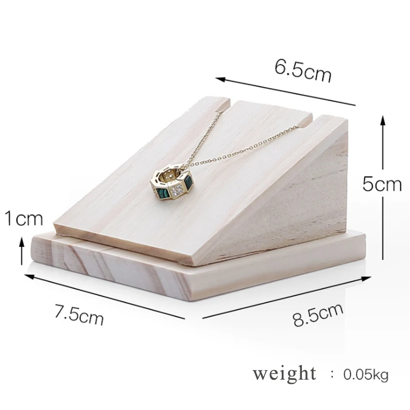 New ArrivalSolid Wood Jewelry Rack Pendant Rack Earrings Necklace Storage Rack Counter Jewelry Display Rack Jewelry Display Rack