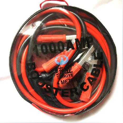 

Genuine Product tong ye Car Emergency Power Line Ride FireWire Battery Clip Copper-clad Aluminum 4 M Rough 1000A