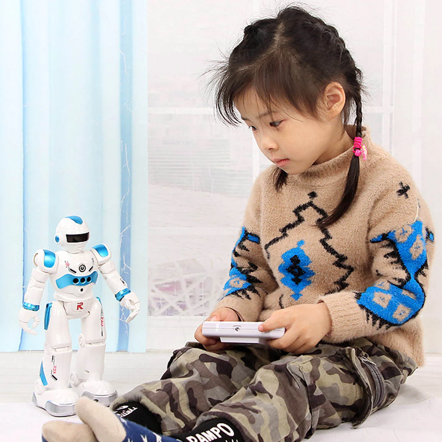 Intelligent Remote RC Control Robot Music Dancing Program Interactive Education Toy for Kids Children Birthday Christmas Gifts