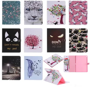 

For iPad Pro 10.5 Case Smart Cover For iPad Pro10.5 2017 Tablet Case Soft Cover For iPad Pro 10.5 Case Cartoon PU Leather