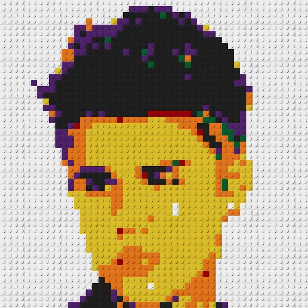 

FreeMOC Personalised Head Mosaic Portrait Blocks Painting Avatar Build Yourself Compatible Miscellaneous 40179-1 MOC Set Gift