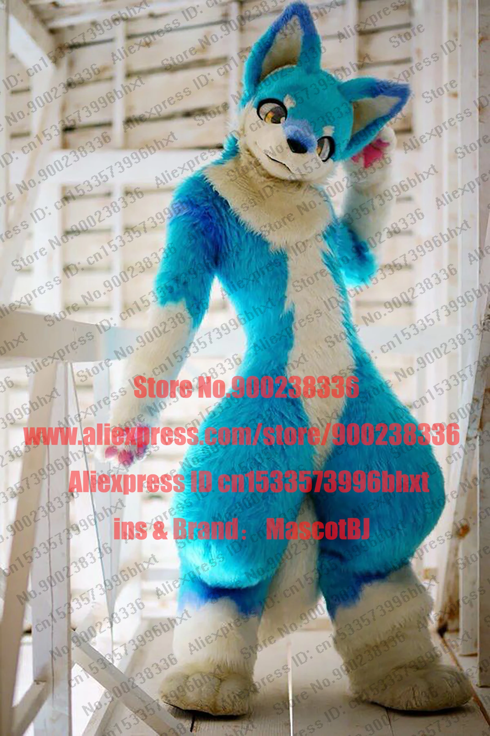 Japan Cat Kemono Eyes Digitigrade Legs G1 Fur Husky Dog Suit Shepherd