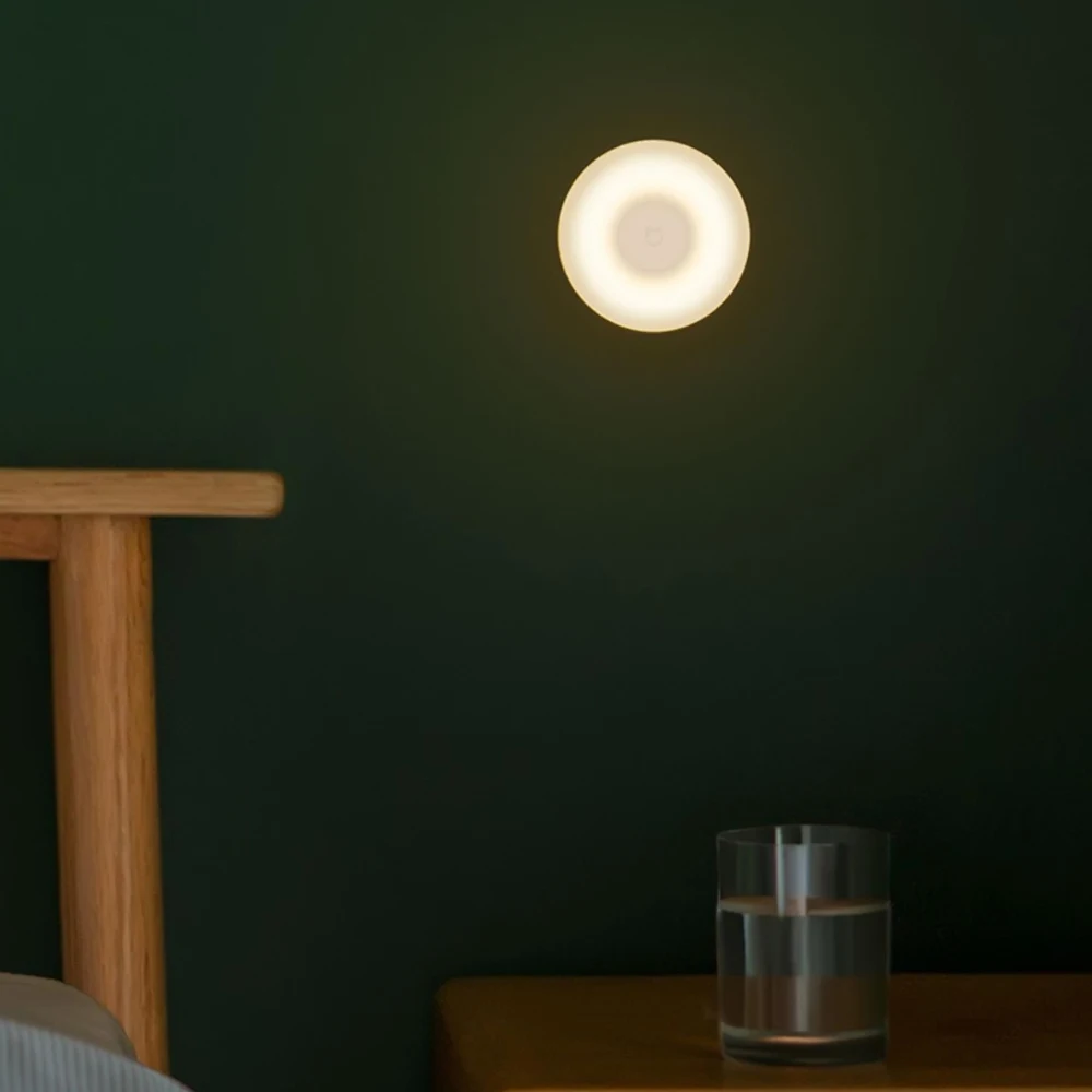 Ночник Xiaomi Mijia 2 ночник инфракрасный датчик движения и освещения вращение на 360