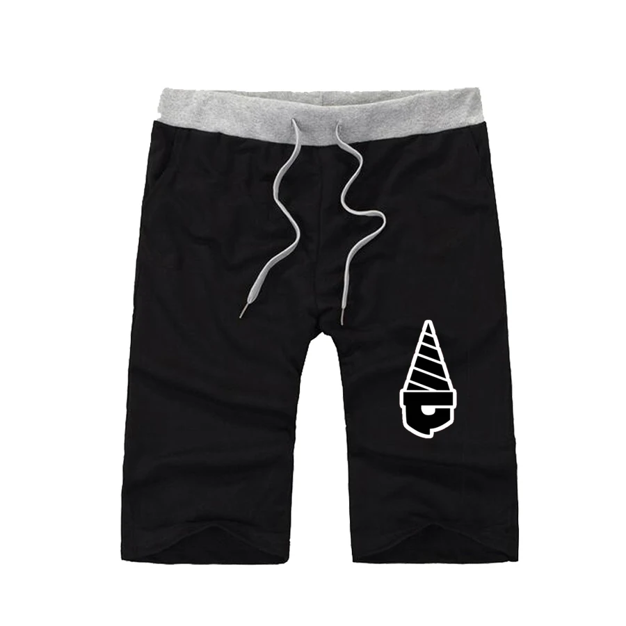 

Шорты мужские с аниме Tengen Toppa Gurren Lagann, повседневные спортивные короткие штаны, хлопковые шорты для подростков с эластичным поясом, на лето