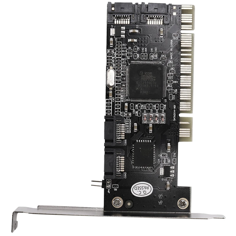

3114 Array Card SATA Expansion Card 4-Port Expansion PCI to SATA Conversion Card