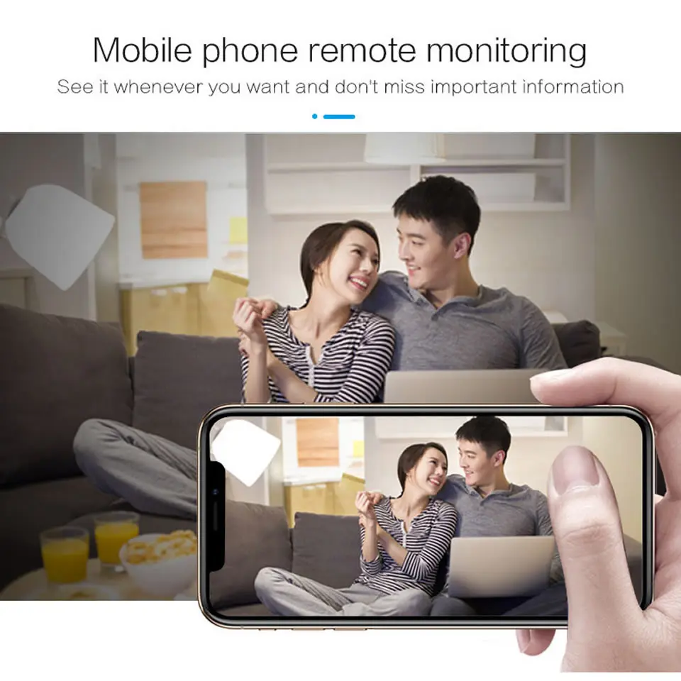 Беспроводная IP камера видеонаблюдения 1080P Wi Fi встроенный аккумулятор|Камеры