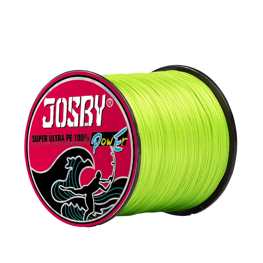 JOSBY 300M 500M 1000M 8 Strands 10-78LB New PE Braided Fishing Wire  Multifilament Super Strong Fishing Line Japan Multicolour