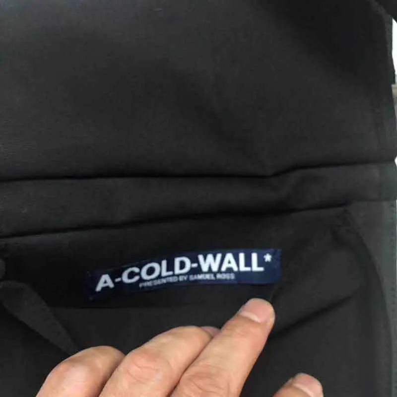 A-COLD-WALL ACW Футболка мужская женская 1:1 высокое качество A-COLD-WALL ACW футболки модные повседневные Хип-хоп ACW футболки