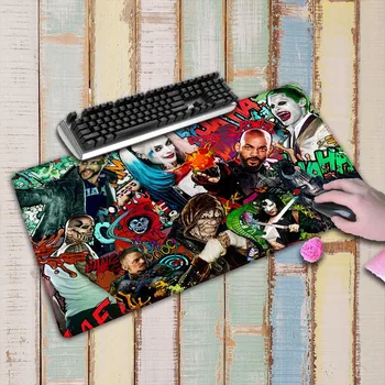 

Harley Quinn 900*400*3mm speed Keyboards Mat Gaming Large mousepad Desk Mat for game player Desktop PC Computer Laptop