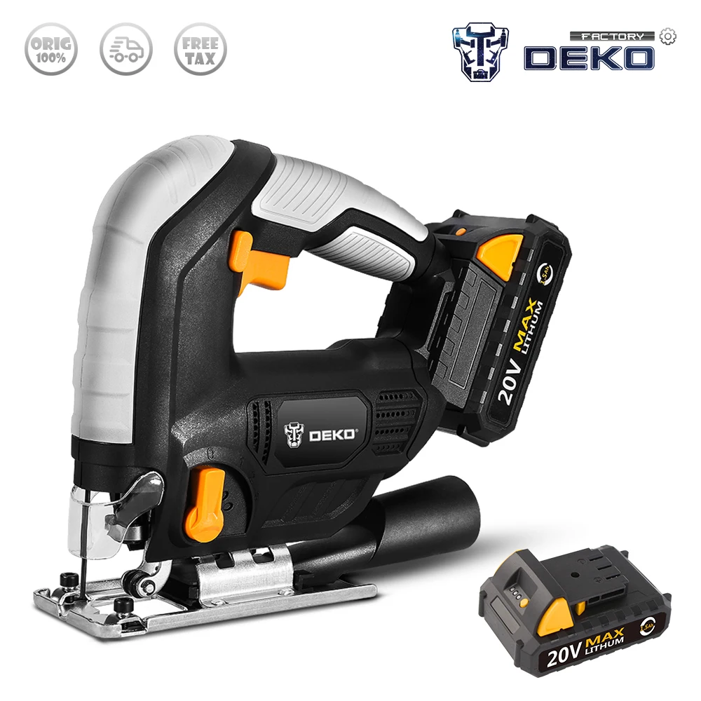DEKO DKJS20Q2 20 в Беспроводная ножовочная пила со светодиодной подсветкой