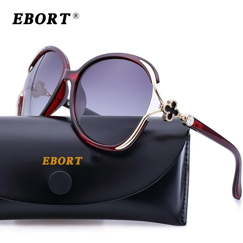 

EBORT brand 2020 Luxury Brand Designer Women Sunglasses Polarized Eye Lady Elegant Sun Glasses Female Driving Eyewear