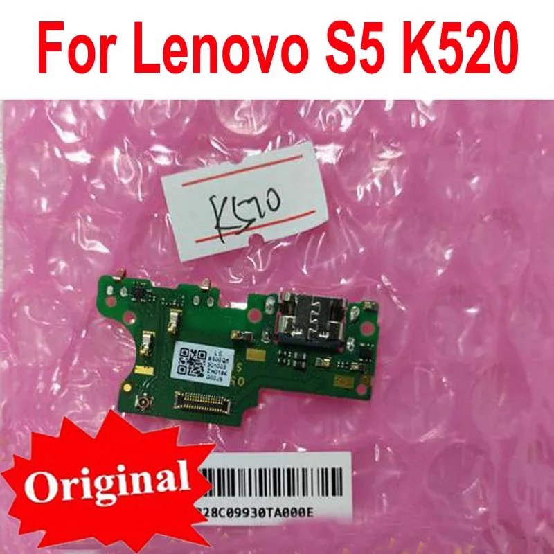 Оригинальный Лучший для Lenovo S5 K5 K520t K520 USB зарядный порт док-станция разъем