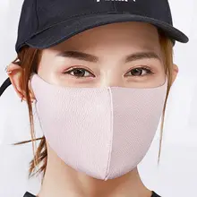 3 цвета, унисекс, зимняя двухслойная хлопковая маска для губ, моющаяся, против пыли, микробов, аллергии, дыма, золы, 3D респиратор