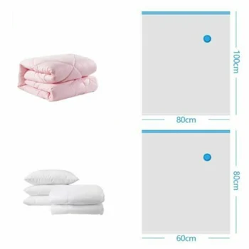 

Vacuum Storage Space Saving Bag Bags Compressed Travel Reusable Large Saver