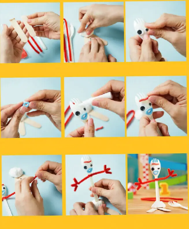 Мультфильм фильм Pixar История игрушек 4 плюшевые игрушки форки Мягкие плюшевые куклы аниме фигурки игрушки для детей подарок