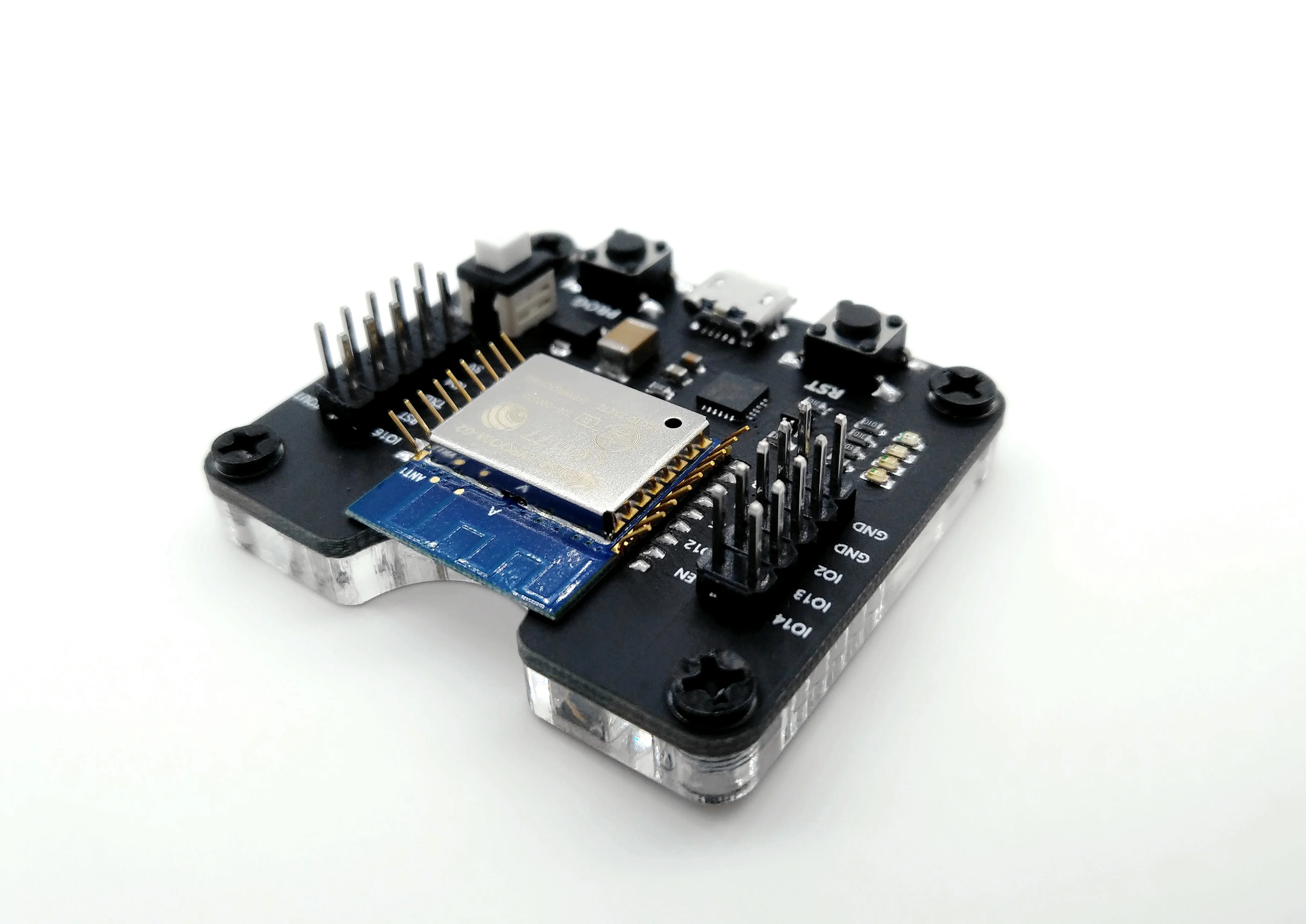 

ESP8266 Test Stand Supports ESP-WROOM-02 / 02D / 02U and Other Modules Burner One-click Download