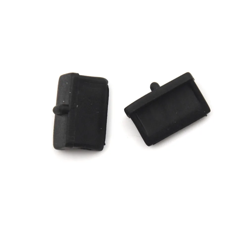 20PCS USB Port Covers Dust Plug USB Charging Port Protector Durable Black for PC Laptop USB Plug Cover Stopper