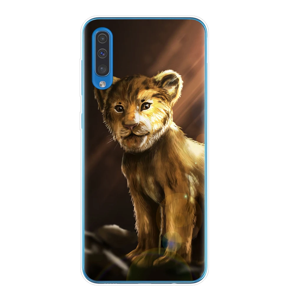 Мягкий силиконовый чехол для телефона Lion King nala simba timon из ТПУ для samsung A10 A20 A30 A40 A50 A70 A7 A9 A6 A8 Plus coque