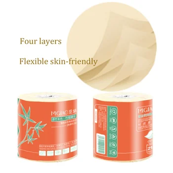 

Roll Paper 10 Rolls 4 Layers Print Interesting Toilet Paper Household Bath Table Kitchen Paper Towels Thicken Napkins Tissue